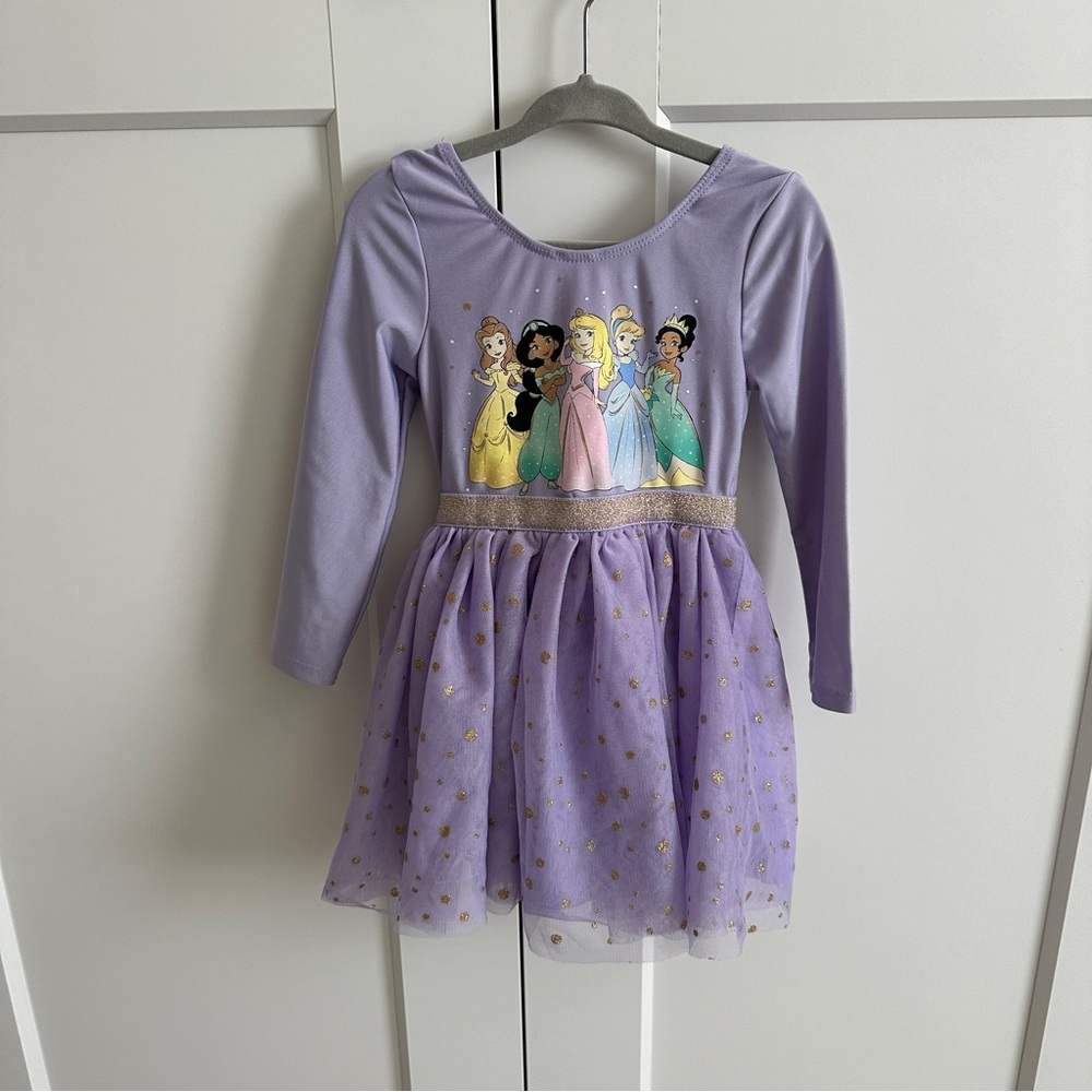 Disney Princess Long Sleeve Leotard Dress 2T